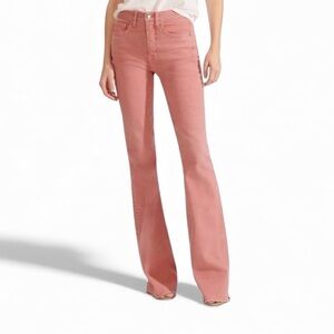 Veronica Beard | Flare Jeans in Warm Pink Adobe Sz 10 GUC